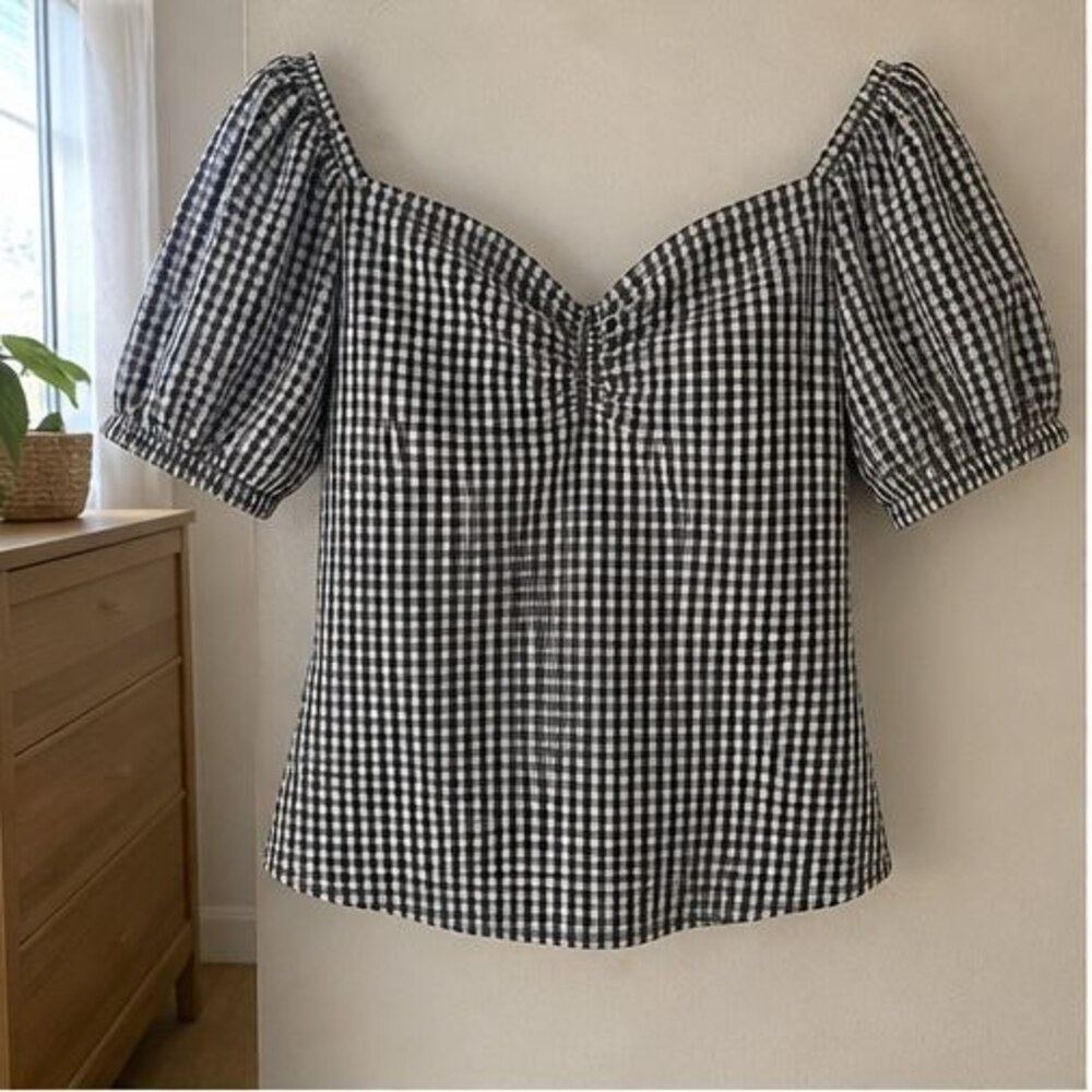 Taupe Tie Neck Blouse